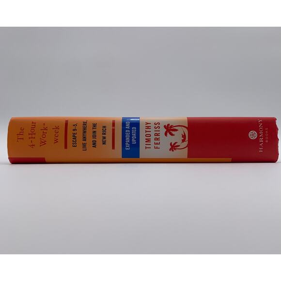 The 4-Hour Workweek by Timothy Ferriss Hardcover 2010 Work Career Retirement - Picture 3 of 7